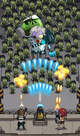 Zombie War — Idle TD game для Android — скриншот 2