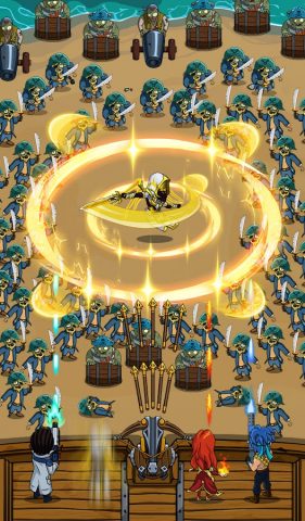 Zombie War — Idle TD game для Android — скриншот 4