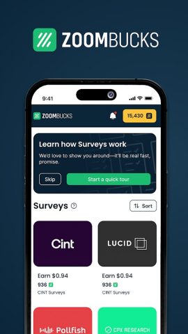 ZoomBucks для Android — скриншот 1