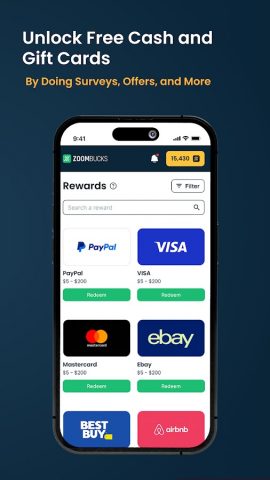 ZoomBucks для Android — скриншот 2