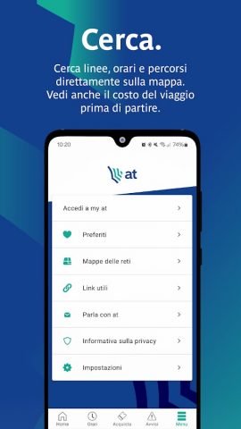 at bus для Android — скриншот 3