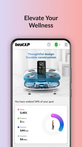 beatXP FIT (official app) для Android — скриншот 4