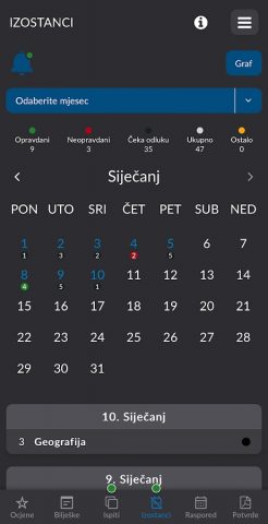 e-Dnevnik для Android — скриншот 4