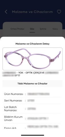 e-Nabız для Android — скриншот 3