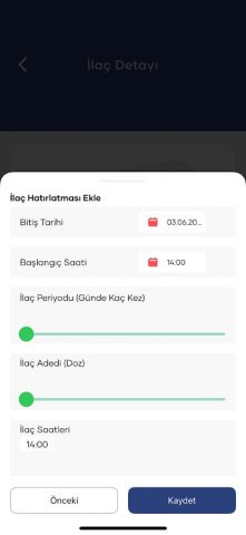e-Nabız для Android — скриншот 4