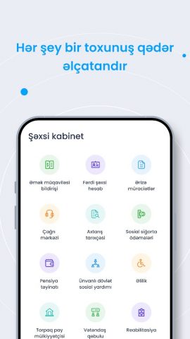 e-Sosial для Android — скриншот 3