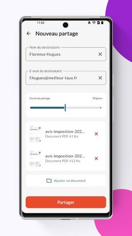 eDocPerso | Coffre-fort для Android — скриншот 4