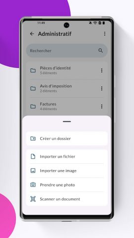eDocPerso | Coffre-fort для Android — скриншот 5