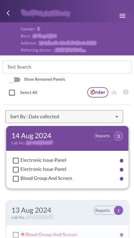 eResults для Android — скриншот 4