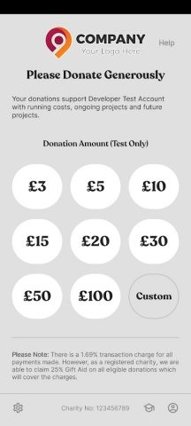 easyDonate для Android — скриншот 1