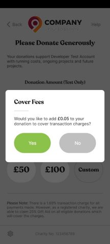 easyDonate для Android — скриншот 2