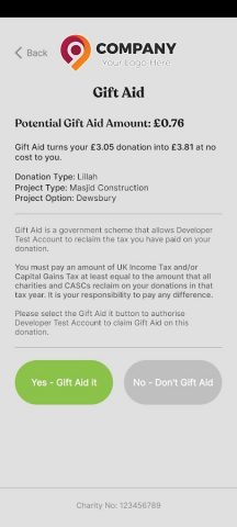 easyDonate для Android — скриншот 3