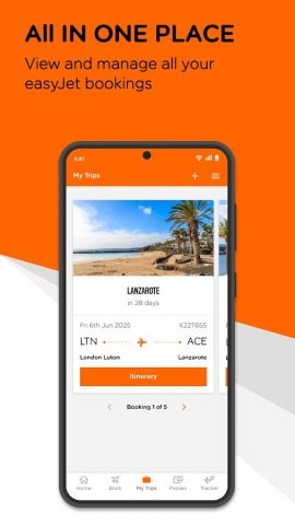 easyJet: Travel App для Android — скриншот 2