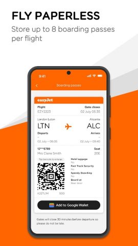 easyJet: Travel App для Android — скриншот 3