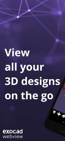 exocad webview — STL 3D Viewer для Android — скриншот 1
