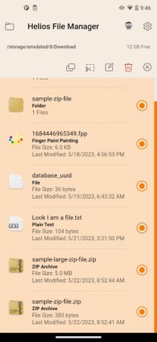 файловый браузер для Android — скриншот 4