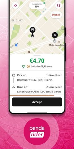 foodpanda rider для Android — скриншот 1