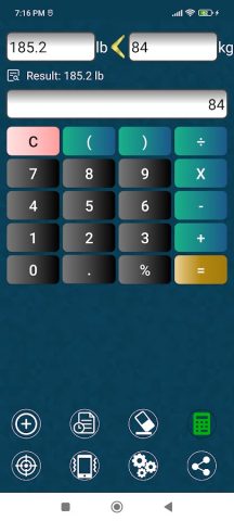 фунты кг веса конвертер для Android — скриншот 2