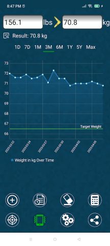 фунты кг веса конвертер для Android — скриншот 4