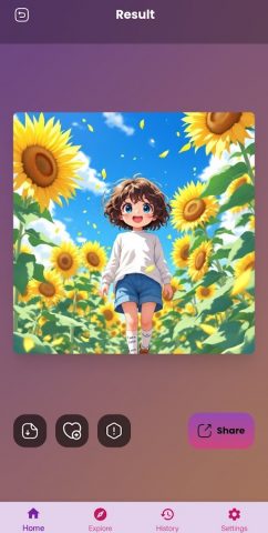 генератор аниме AI для Android — скриншот 2