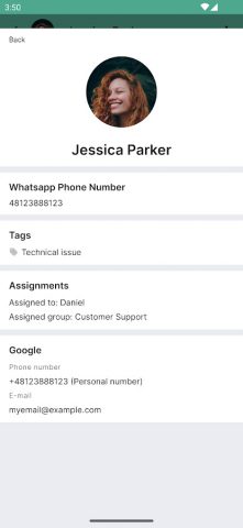 get.chat — Shared Team Inbox для Android — скриншот 3