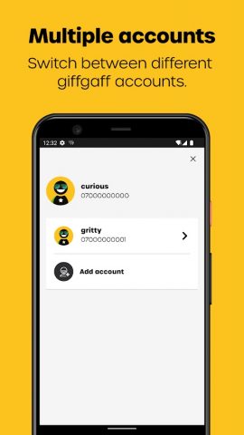 giffgaff для Android — скриншот 5