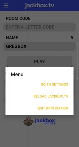gregbox — jackbox player для Android — скриншот 2