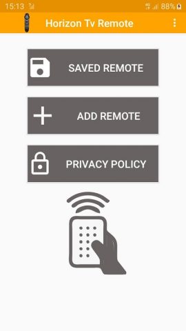 horizon tv remote для Android — скриншот 1