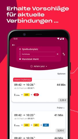 hvv – ÖPNV Tickets & Fahrinfo для Android — скриншот 2