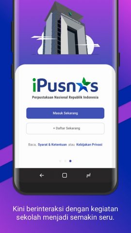 iPusnas для Android — скриншот 1