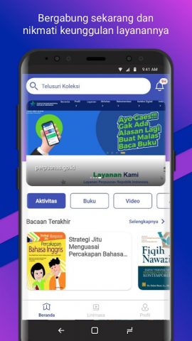 iPusnas для Android — скриншот 2