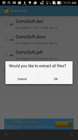 iZip — Zip Unzip Tool — скриншот 4