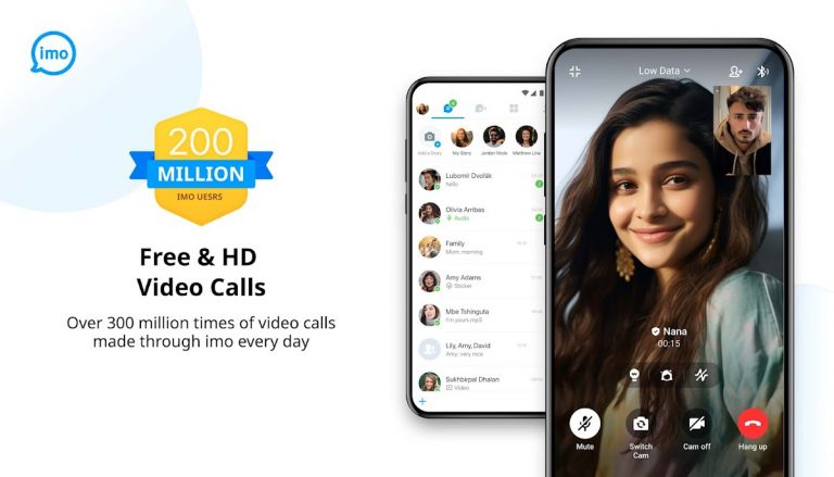 imo beta -video calls and chat для Android — скриншот 1