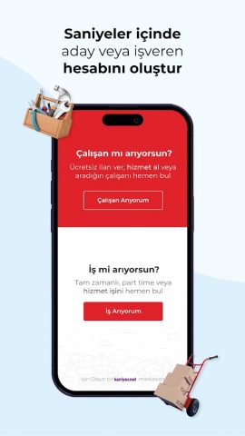İşin Olsun: İş Bul & İlan ver для Android — скриншот 1
