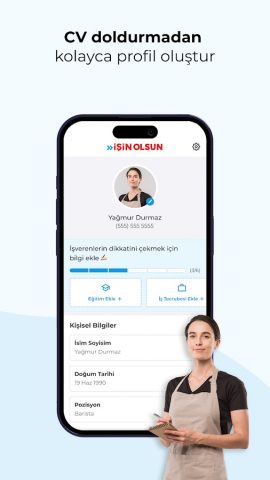 İşin Olsun: İş Bul & İlan ver для Android — скриншот 2