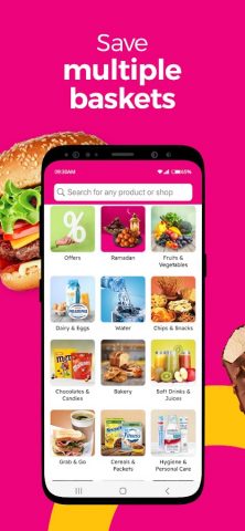 instashop: Groceries & more для Android — скриншот 4