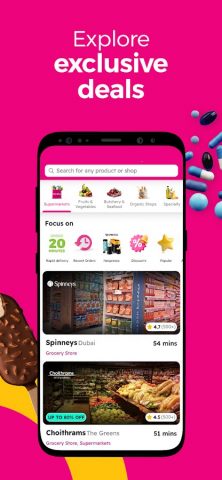 instashop: Groceries & more для Android — скриншот 5