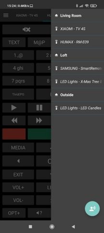 irplus — IR-Remote (Пульт) для Android — скриншот 4