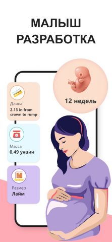 календарь беременности для Android — скриншот 4