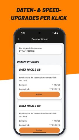 klarmobil для Android — скриншот 4