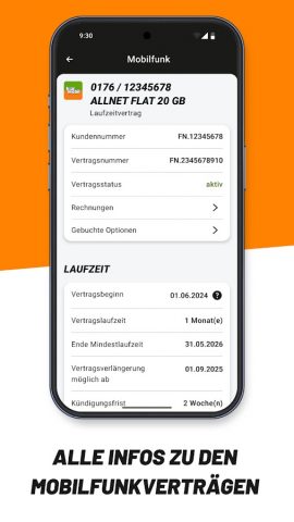 klarmobil для Android — скриншот 5