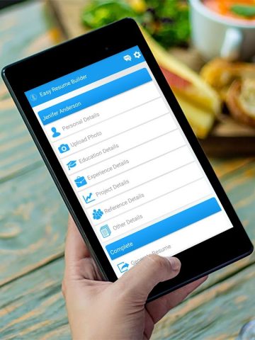 легко резюме строителя для Android — скриншот 4