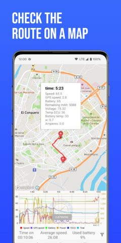 m365 Dashboard 1S/Pro-1/2/3 для Android — скриншот 4