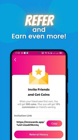 mRewards — Games & Earn Money для Android — скриншот 2