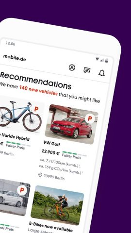 mobile.de — car market для Android — скриншот 2