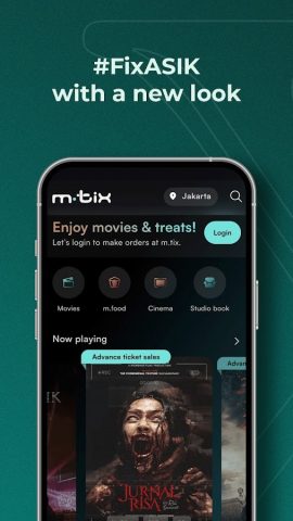 m.tix — XXI для Android — скриншот 1