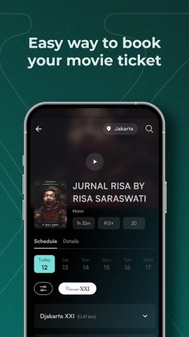 m.tix — XXI для Android — скриншот 2