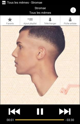 musicMe для Android — скриншот 5