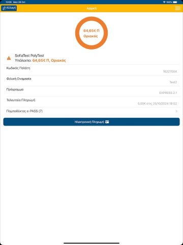 my e-PASS для Android — скриншот 5