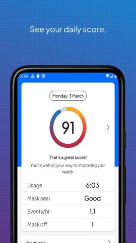 myAir™ by Resmed для Android — скриншот 2